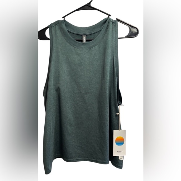 Vuori Energy Top Women’s Size Large Green Sleeveless Performance Tank NWT - Picture 3 of 6